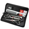 5.5 Inches Professional Hair Cutting Scissors and Thinning Scissors Set,Japanese Stainless Steel Hairdressing Scissors for Women & Men view 1