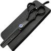 6 Inches Professional Left-Handed Hairdressing Scissors Set,Stainless Steel Hair Scissors for Barber & Homeuse view 2