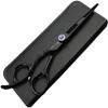 6 Inches Professional Left-Handed Hairdressing Scissors Set,Stainless Steel Hair Scissors for Barber & Homeuse view 3