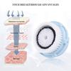 Replacement Facial Cleansing Brush Heads, Facial Cleansing Brush Head, for Acne Prone, Clogged, Enlarged Pore, Deep Pore Sensitive Delicate Skins (2 Pack/Black) view 3