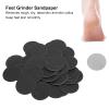 50pcs Electric Callus Remover Sandpaper, Discs Pedicure Tool Replacement Accessory with Shaft, Replacement Sandpaper Discs, Nail Sanding disc Dead Skin Remover for feet (35mm) view 2