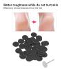 50pcs Electric Callus Remover Sandpaper, Discs Pedicure Tool Replacement Accessory with Shaft, Replacement Sandpaper Discs, nail sanding disc dead skin remover for feet (15mm) view 4
