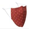 100% Cotton Washable Barber Face Mask - Adult view 1