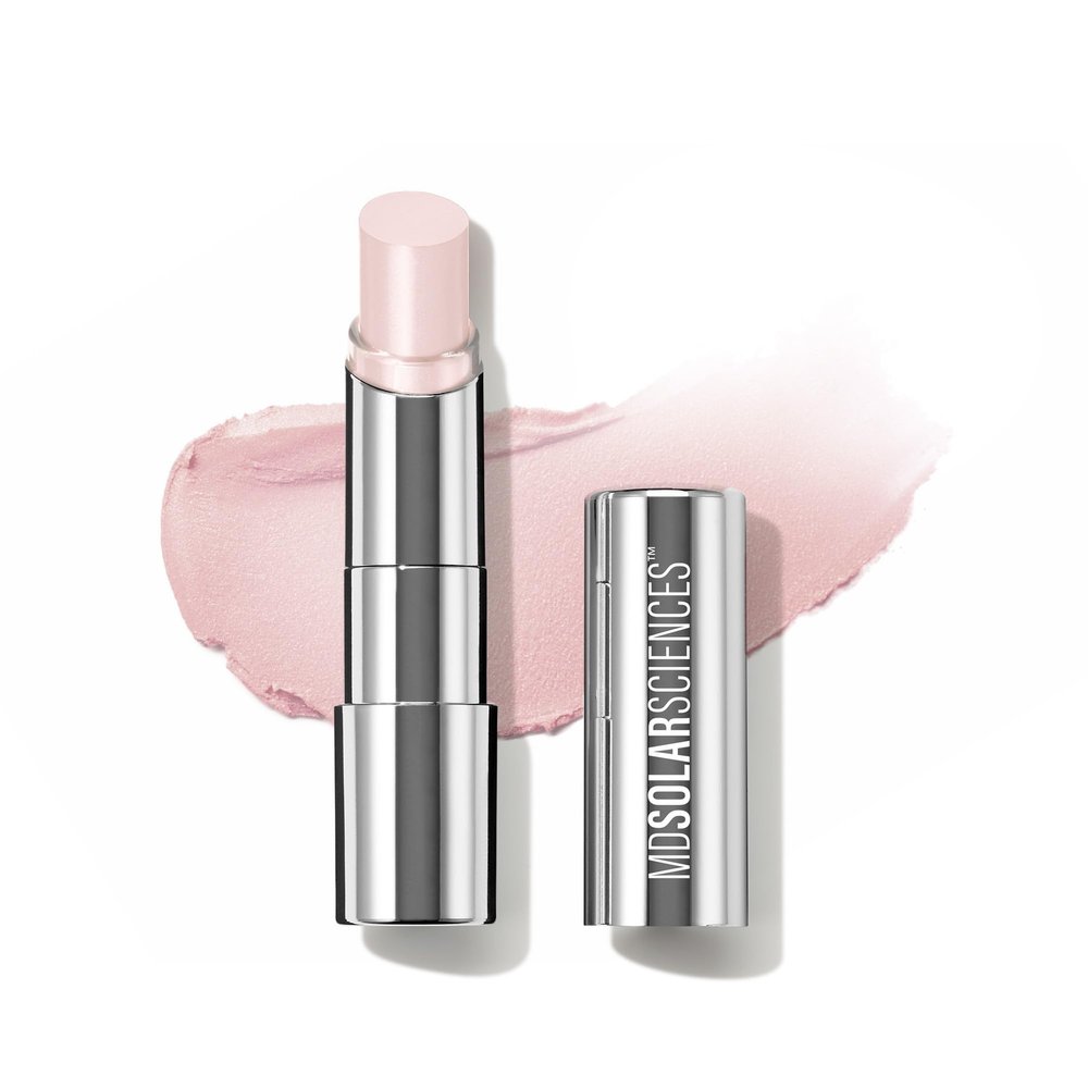 MDSolarSciences Tinted Sheer Lip Balm SPF 30 | Hydrating Lip Sunscreen | Shea Butter, Jojoba & Avocado Oils | Moisturizing, Vegan, & Clean| 0.15 oz, Natural pH Reactive Color Shimmer