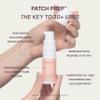 Dermaclara Patch Prep - Silicone Patch Cleaner for Anti-Wrinkle Face Patches, Works on Reusable Overnight Pads, Up to 30 Uses with Patch Prep Foaming Cleanser - 1.58 Fl Oz view 2