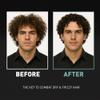CRVFT Daily Leave in Conditioner For Men [OIL] | 30 Day Supply | Men's Hair Moisturizer | Hair Oil For Men | For Dry/Damaged Hair | Scented | (3oz) AM view 2