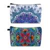 MAGEFY Makeup Bag Small Cosmetic Bag for Women Cute Makeup Pouch (2 packs Blue) view 1