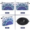 MAGEFY Makeup Bag Small Cosmetic Bag for Women Cute Makeup Pouch (2 packs Blue) view 4