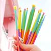 Docolor 15Pcs Neon Eye Makeup Brushes Set + 16Pcs Colorful Eyeshadow Makeup Brush Set Professional Makeup Brushes Eye Shadow Concealer Eyebrow Eyelash Eye Liners Blending Make Up Brushes Set view 2