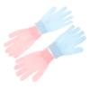 1 Set 2 Pairs Scrub Gloves Body for Women Womens Body Scrub Scrubbing Gloves Dead Skin Remover Scrubber Bath mitt Body Brush Five Fingers Miss Polyester view 1
