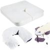 100 Pieces Disposable Face Cradle Covers Massage Headrest Covers for Massage Tables and Massage Chairs Beauty Spa Salon Bed, 12 x 15.5 Inches view 1