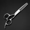 6 Inches Professional Hair Thinning Scissors,Japanese Stainless Steel Hairdressing Scissors for Women & Men view 2