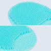 4 Pack Face Scrubber,JEXCULL Soft Silicone Facial Cleansing Brush Face Exfoliator Blackhead Acne Pore Pad Cradle Cap Face Wash Brush for Deep Cleaning Skin Care(Multicolor A) view 3