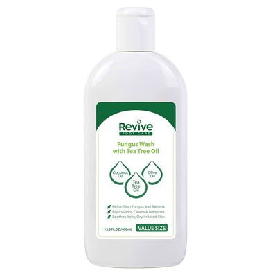 New Road Health Supply - Foot Wash Made With Tea Tree Oil, Helps Odor, Athletes Foot and Itchy Skin, Tea Tree and Coconut Oil Body Wash, 13.5 oz