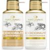 Coconut Shampoo and Conditioner Set - Sulfate Free and Paraben Free Intense Moisturizing Treatment with Jojoba - For Hydrating Your Scalp and Restoring Dry and Damaged Hair view 1