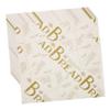 DOITOOL 100sheets Greaseproof Snack Paper Oil Absorbing Craft Paper for Burgers Sandwiches Snacks for Wrapping Vintage Style Plate Liners view 1