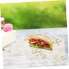DOITOOL 100sheets Greaseproof Snack Paper Oil Absorbing Craft Paper for Burgers Sandwiches Snacks for Wrapping Vintage Style Plate Liners view 4