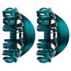 Beaupretty 2pcs Octopus Clip No-Slip Grip Women Hair Claw Clamp Large Hair Claw Clips Delicate Acrylic Hair Jaw Clips Blue view 1