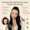 INH Hair Mascara for Flyaways | Quick Slick Hair Finishing Stick for Flyaways, Frizz Control, & Slick Back Look | Non Greasy & Non Comedogenic Smoothing Serum & Frizz Tamer Wand | Peach Tart, 18ml view 3