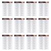 12 Sheets 6D False Eyebrows Waterproof Eyebrow Transfers Stickers for Women and Girls Eyebrow Sticker Style 3 view 1