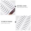 12 Sheets 6D False Eyebrows Waterproof Eyebrow Transfers Stickers for Women and Girls Eyebrow Sticker Style 3 view 4