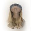 16" Bandana Hair (Brunette, Royal) view 4