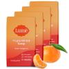 Lume Triple Milled Bar Soap - Rich Moisture & Gentle Cleansing - Paraben Free, Phthalate Free, Skin Safe - 5 ounce (Pack of 4) (Clean Tangerine) view 1