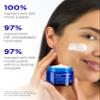 Andalou Naturals Deep Hydration Face Moisturizer Multi-Correcting Cream - Daily Skincare With Hyaluronic Acid, Vegan Collagen, & Fruit Stem Cells - Repair Skin Elasticity & Boost Hydration - 1.7 fl oz view 3
