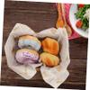 DOITOOL 100sheets Vintage Snack Paper Mat Oil Baking Pad for Food Decoration Grease Craftsmanship for Wrapping and Storing Foods for Parties and Events view 4