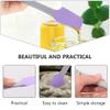 5pcs Apply Wax Spatula Lip Wax Strips and Spatula Silicone Makeup Spatula Makeup Scraper Beauty Massage Stick Mini Skin Care Tool Purple Cosmetic Massager view 3