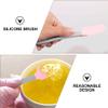 Beaupretty 5pcs Makeup Spatula Spoon Silicone Applicator for Facial Cream Cosmetic Lip Balm Mixing Hand Foot Skin Care Spatula Pink view 3