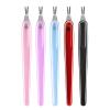 5Pcs Cuticle Trimmer Pusher V Shape Dead Skin Fork Stainless Steel Callus Remover Nail Art Care Tools for Fingernail Toenail Home Salon view 1