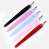 5Pcs Cuticle Trimmer Pusher V Shape Dead Skin Fork Stainless Steel Callus Remover Nail Art Care Tools for Fingernail Toenail Home Salon view 2