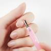5Pcs Cuticle Trimmer Pusher V Shape Dead Skin Fork Stainless Steel Callus Remover Nail Art Care Tools for Fingernail Toenail Home Salon view 3