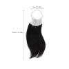30Pcs Real Hair Color Rings Testing Color Samples Remy Human Hair,3 Degree Color view 4