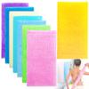 8Pcs 35 Inch Exfoliating Bath Cloth,Skin Bath Wash Towel,Nylon Shower Washcloth Body Scrubber Loofah for Women and Men view 1