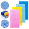 8Pcs 35 Inch Exfoliating Bath Cloth,Skin Bath Wash Towel,Nylon Shower Washcloth Body Scrubber Loofah for Women and Men view 4