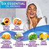 Aromatherapy Shower Steamers Gift Set, Six Fizzies - Uplifting, Relaxing, Stress Relief Scents for Women and Men - Self Care Home Spa Experience - Christmas Day Stocking Stuffers and Relaxation Gifts view 3