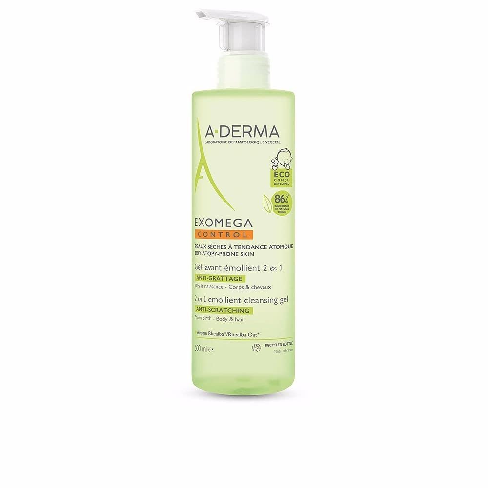 Aderma Exomega Gel Emoliente 2 En 1 500M