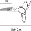 6 Inches Professional Hair Thinning Scissors,Japanese Stainless Steel Hairdressing Thinning Scissors for Women & Men view 2
