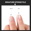 Uonlytech 50pcs Nail Grinding Buffer Sponge Files Portable Nail Blocks for Manicure Polishing Lightweight for Home Salon Use view 3