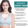 Muzooy 4 Pack Chest Wrinkle Pads, Anti Wrinkle Silicone Chest Patches, Resuable and 100% Medical Grade Dcollet Anti Wrinkle Patches, Overnight Wrinkle Remover Treatment while Sleeping view 3