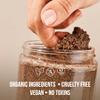 Arabica Coffee Scrub, Moisturizing Exfoliating Face, Body Foot, Hand, Natural Exfoliating for Smooth Skin, Organic Scrub Fights Stretch Marks, Appearance Cellulite, Fine Lines & Wrinkles view 3