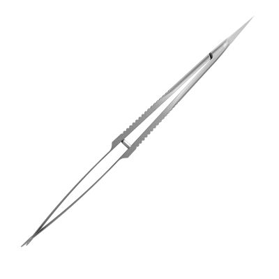 Staleks Pro EXPERT 90 Cuticle Micro Scissors Miniature Blades Straight Handle Stainless Steel Professional Manicure Tool