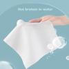 Disposable Thick 100% Cotton Face Towel Make up Soft Removing Wipes Dry Cleanser Towelettes for Skin Care 100 Counts (2 Packs) view 3