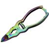 Podiatrist Toenail Clippers Professional Ingrown or Thick Toe Nail Clippers for Men & Seniors Toe Clippers Tool Pedicure Clippers Toenail Cutters Nipper Precision Diabetic Toenail Clipper Rainbow view 1