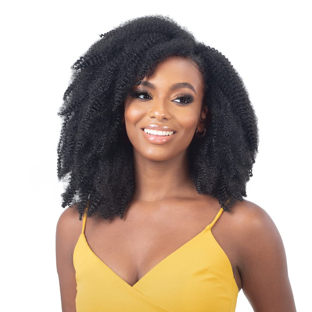 Shake N GO FreeTress Crochet Braids 3X Pre-Fluffed Poppin Twist 16 inches (1-pack, T30)