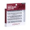 iENVY by KISS Knot Free Triple Black Individual Lashes (Medium) 3 Pack 3X More Volume view 2
