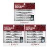 iENVY by KISS Triple Black Knot Free Individual Lash (Long) 3 Pack, 3 Times More Volume view 1