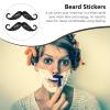 Healifty 20Pcs Beard Mustache Stickers for Nose Nose Facial Hair Removal Fake Mustaches Hair Removal Stickers view 4